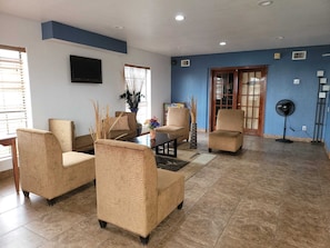 Lobby sitting area