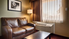 Pillow-top beds, desk, laptop workspace, iron/ironing board
