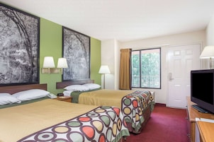 Desk, iron/ironing board, free cribs/infant beds, free WiFi