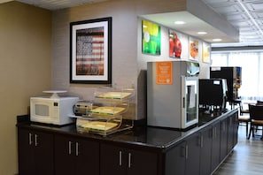 Free buffet breakfast