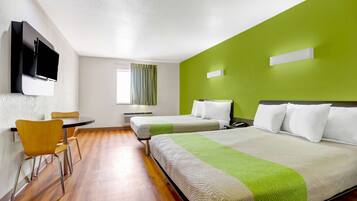 Free WiFi, bed sheets