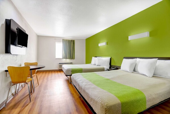 Free WiFi, bed sheets