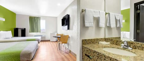 Wifi gratis y ropa de cama