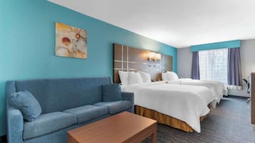 Suite, Multiple Beds, Non Smoking, Refrigerator & Microwave (with Sofabed) | Desk, iron/ironing board, bed sheets