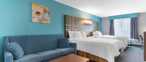 Suite, Multiple Beds, Non Smoking, Refrigerator & Microwave (with Sofabed) | Desk, iron/ironing board, bed sheets