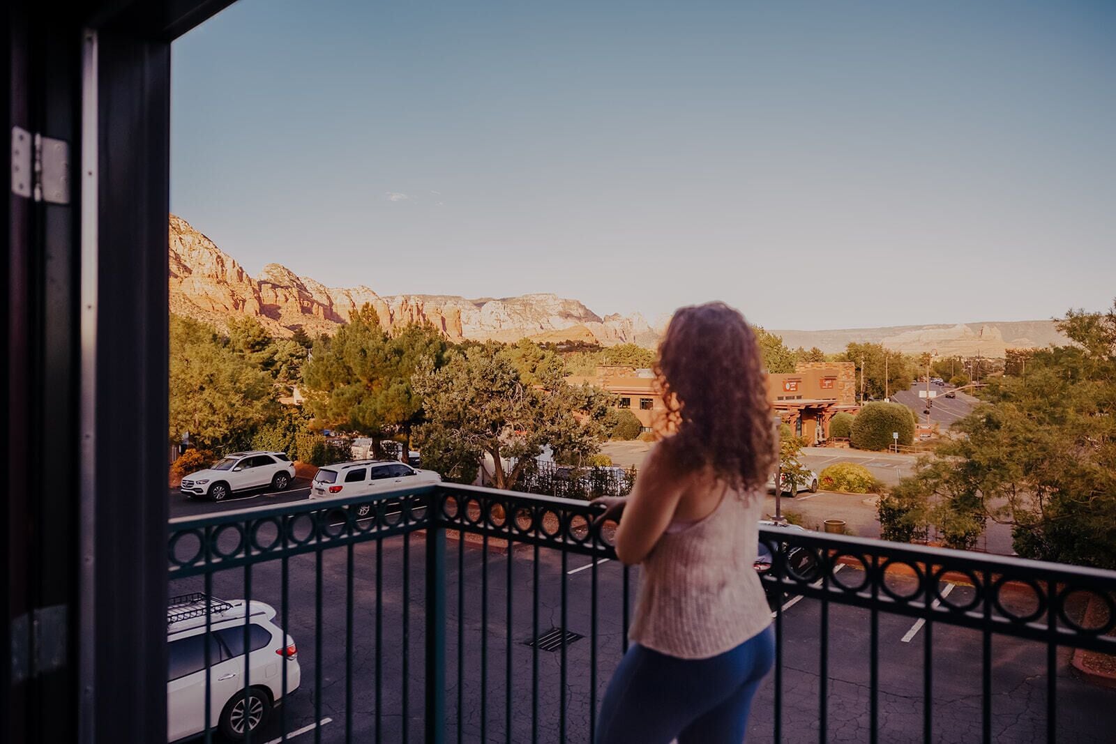 华丽客房, 1 张特大床, 壁炉, 山景 | 山景