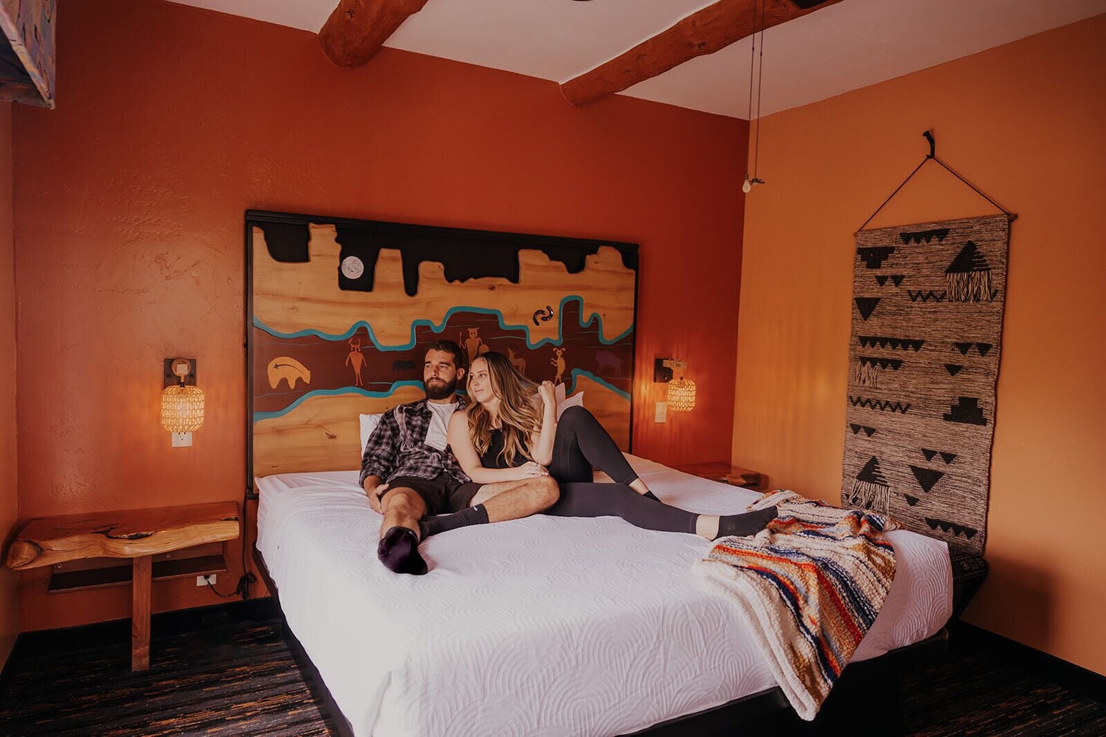 Suite, 1 kingsize-seng med sovesofa, peis, fjellutsikt | Sengetøy av topp kvalitet, safe på rommet og skrivebord