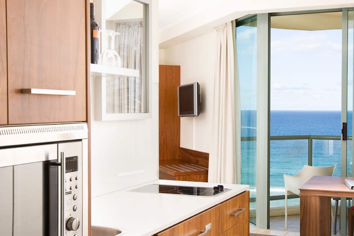 mini-fridge, coffee/tea maker, electric kettle