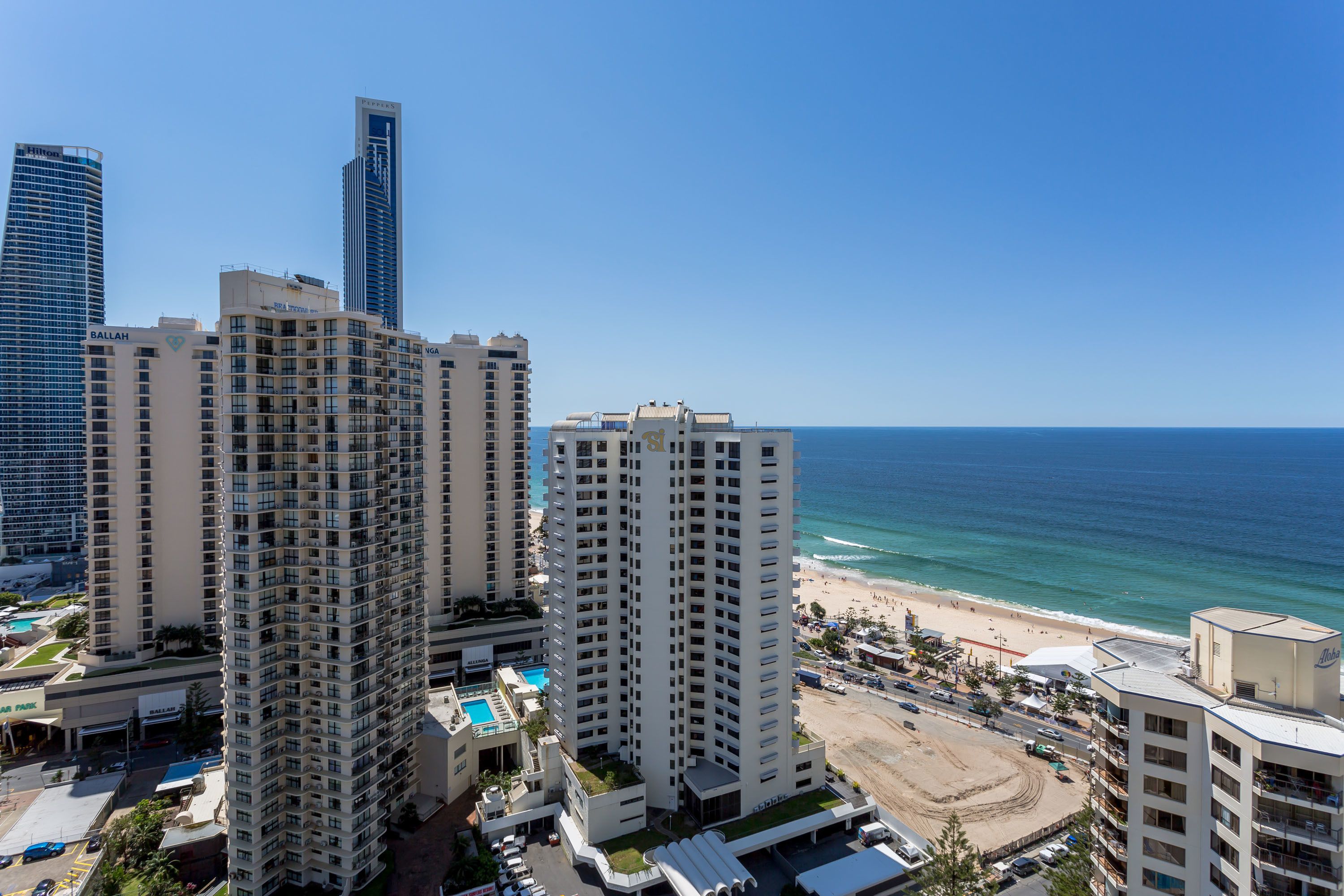 Vista dalla struttura