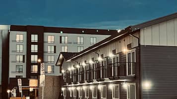 Overnatningsstedets facade