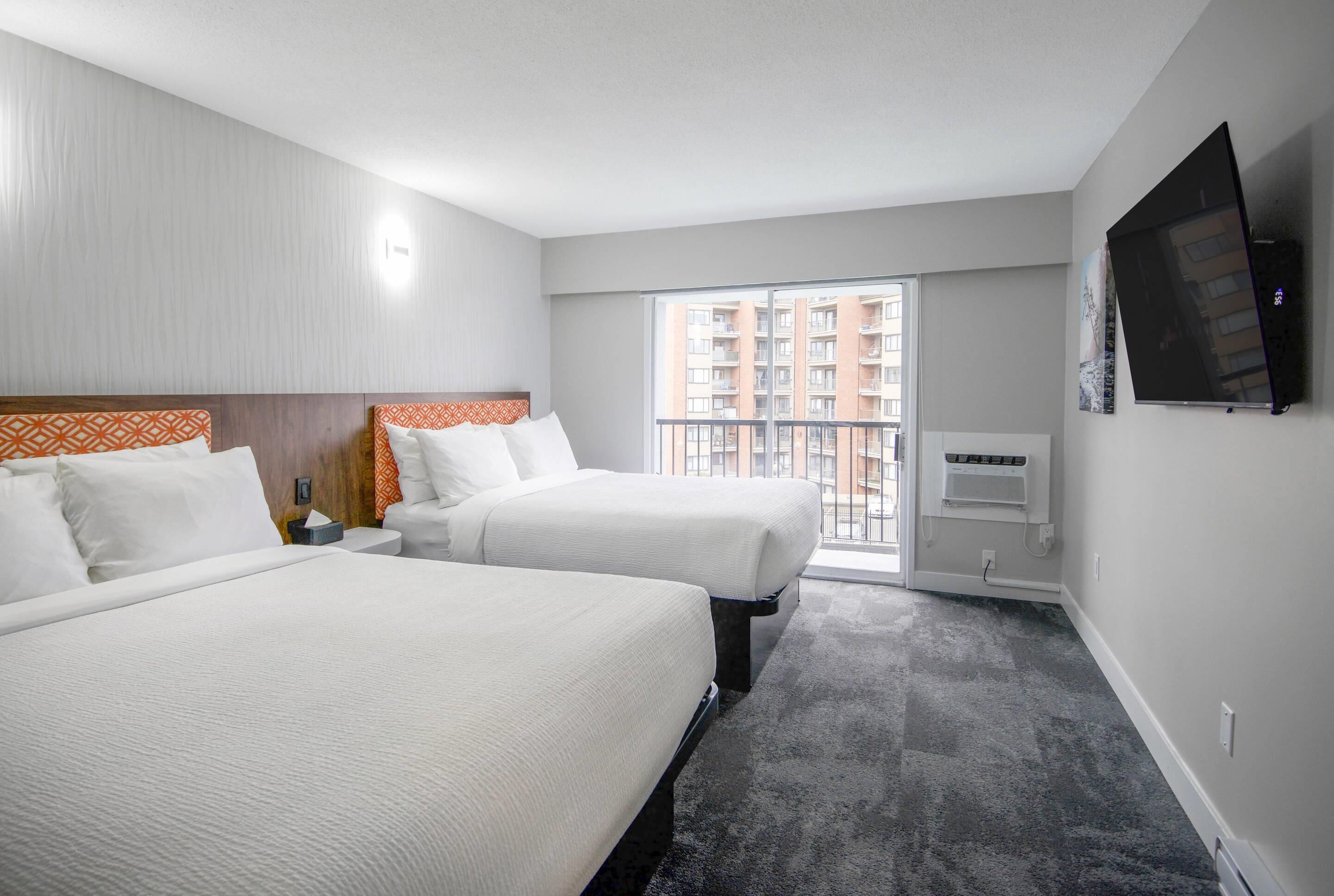 Suite, 2 Queen Beds, Non Smoking | Premium bedding, individually decorated, individually furnished, desk