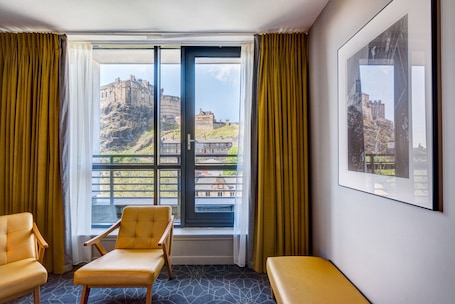 City view from property. Apex Grassmarket Hotel