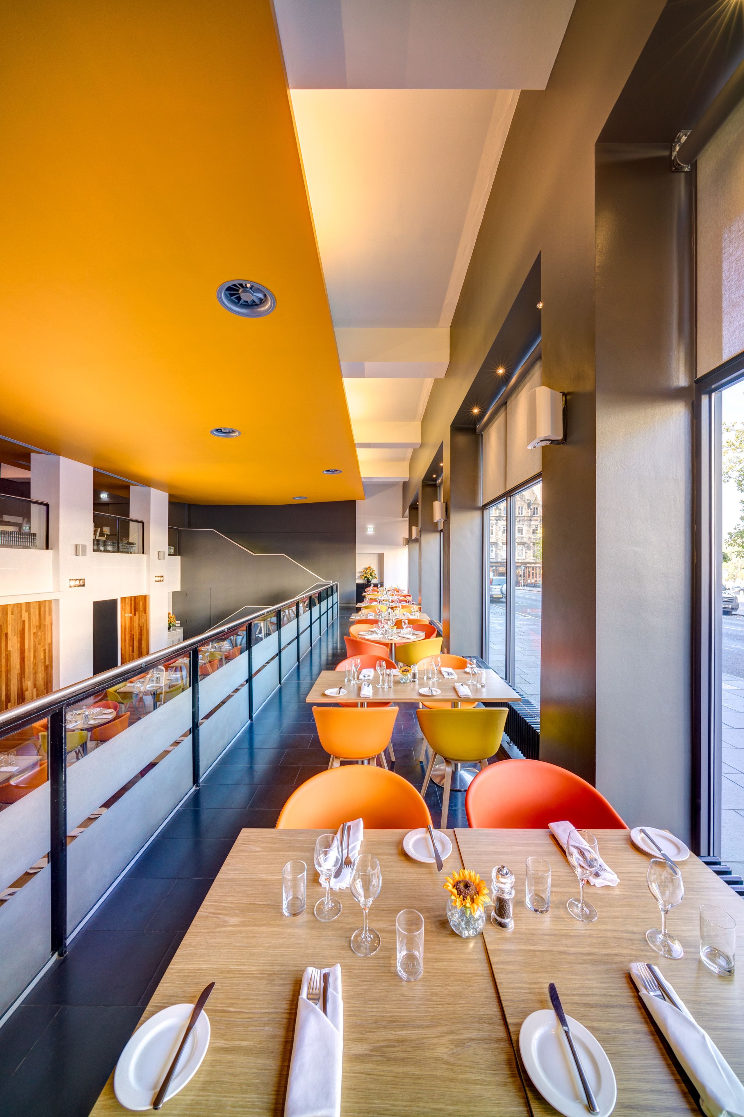 breakfast, lunch and dinner served