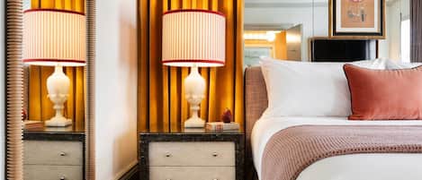 Lençóis italianos Frette, roupas de cama premium, edredons de pluma