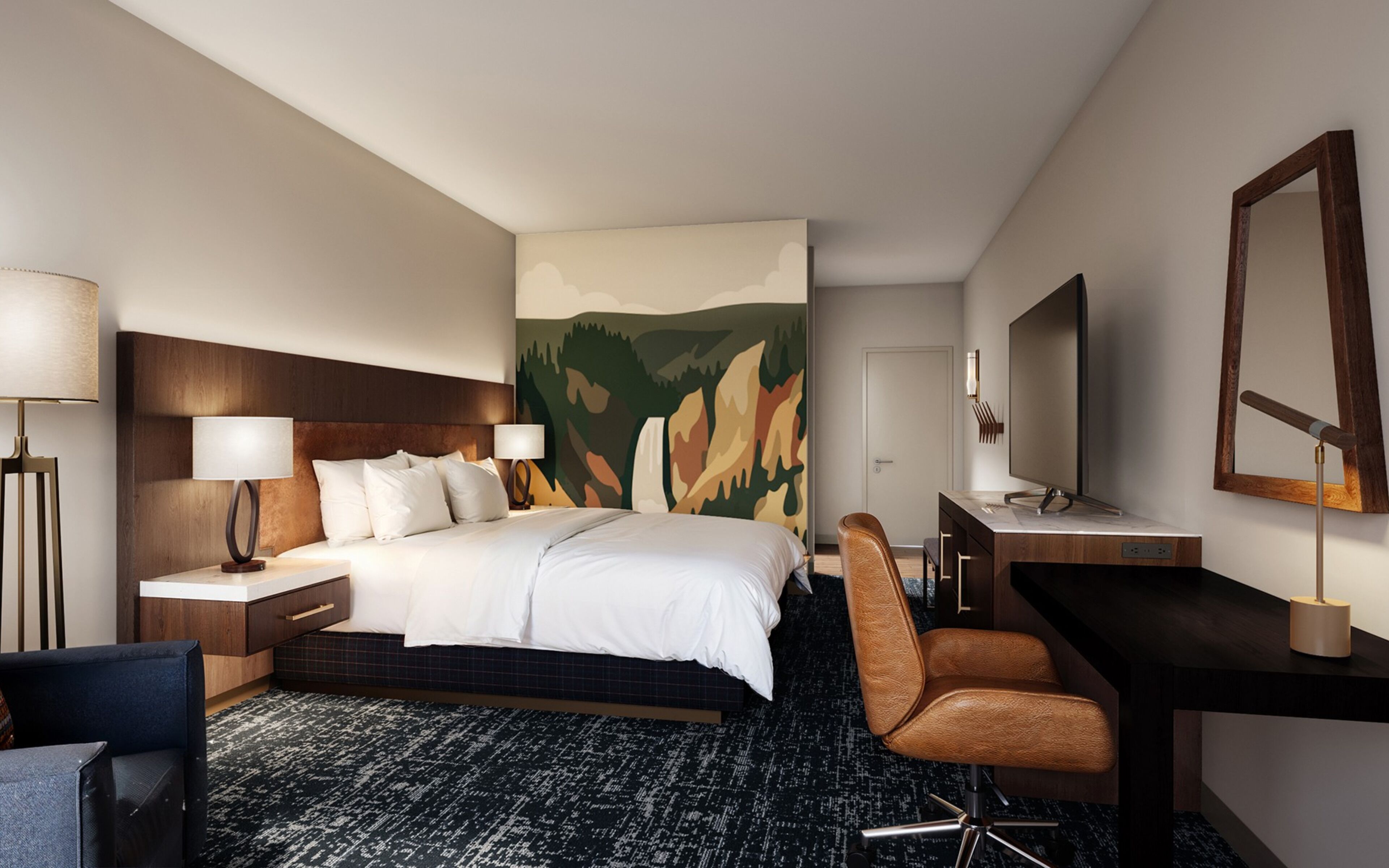 Deluxe Room, 1 King Bed | Desk, iron/ironing board, free WiFi, bed sheets