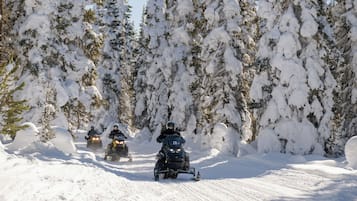 Snowmobiling