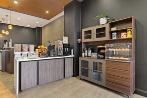 Free daily on-the-go breakfast
