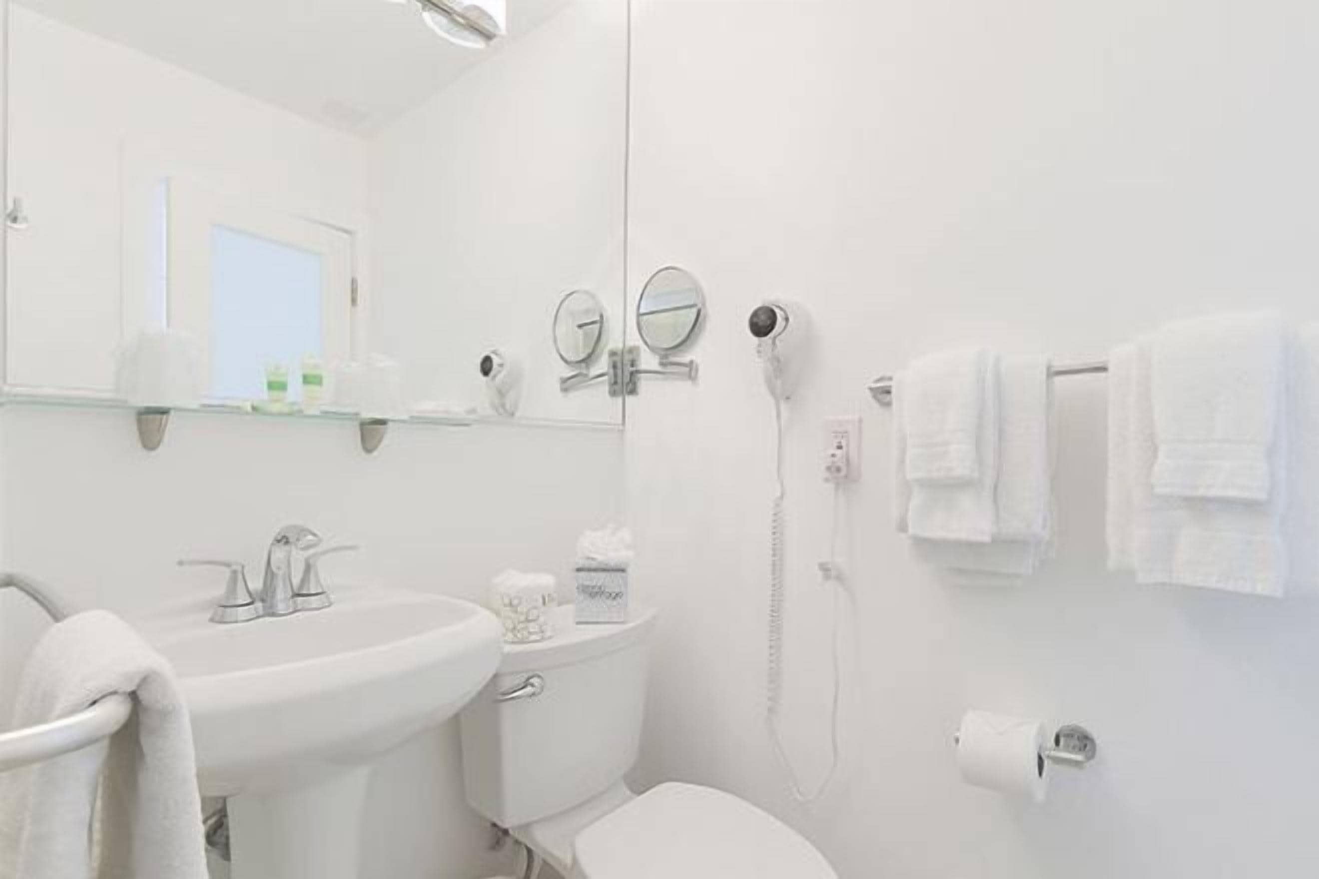 욕실 | 샤워 시설, 무료 세면용품, 헤어드라이어, 타월