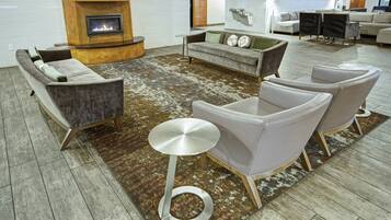 Sala de estar en el lobby