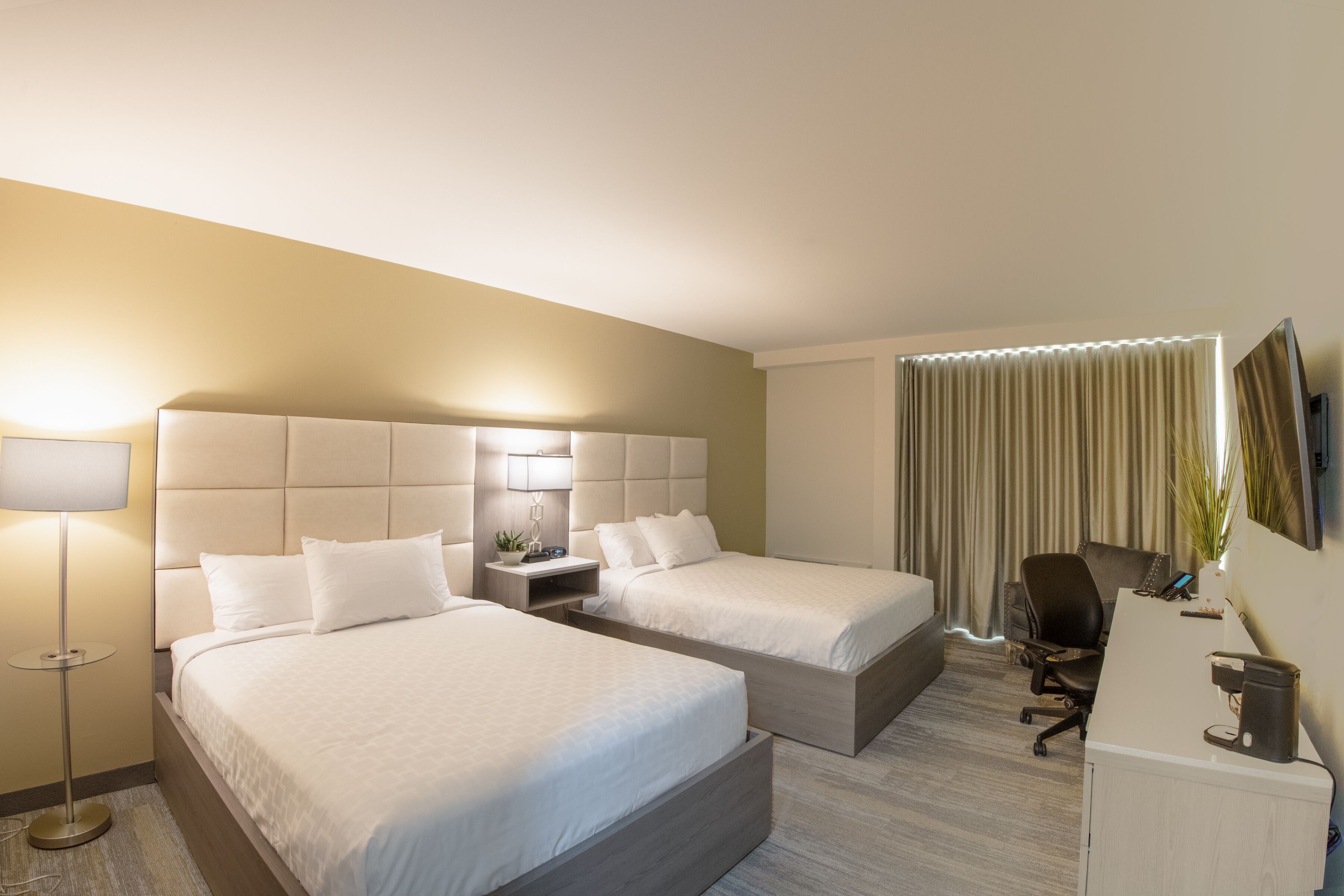 superior room, 2 queen beds | 1 bedroom, iron/ironing board, free wifi, bed sheets