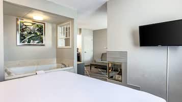 Caja de seguridad en la habitación y escritorio