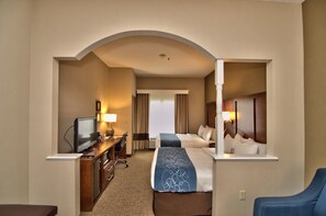 Suite, Multiple Beds, Non Smoking | Hypo-allergenic bedding, desk, laptop workspace, iron/ironing board - Comfort Suites Scranton near Montage Mountain (Moosic)