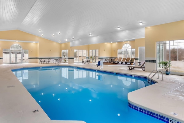 Indoor pool, outdoor pool