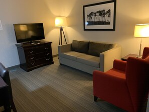 Suite, 1 Bedroom, Non Smoking | 1 bedroom, desk, iron/ironing board, free cribs/infant beds