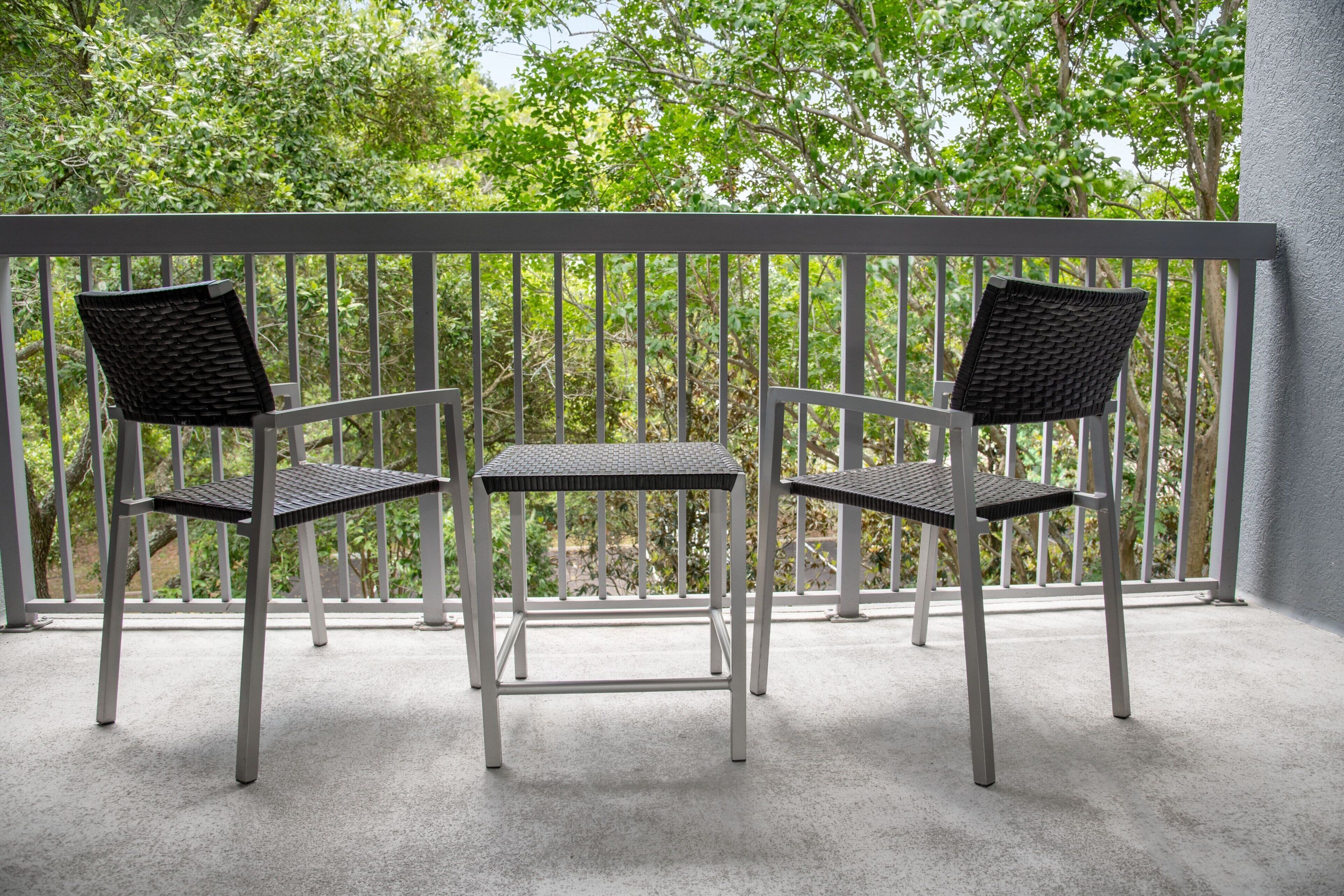 premium bedding, pillow-top beds, desk, laptop workspace