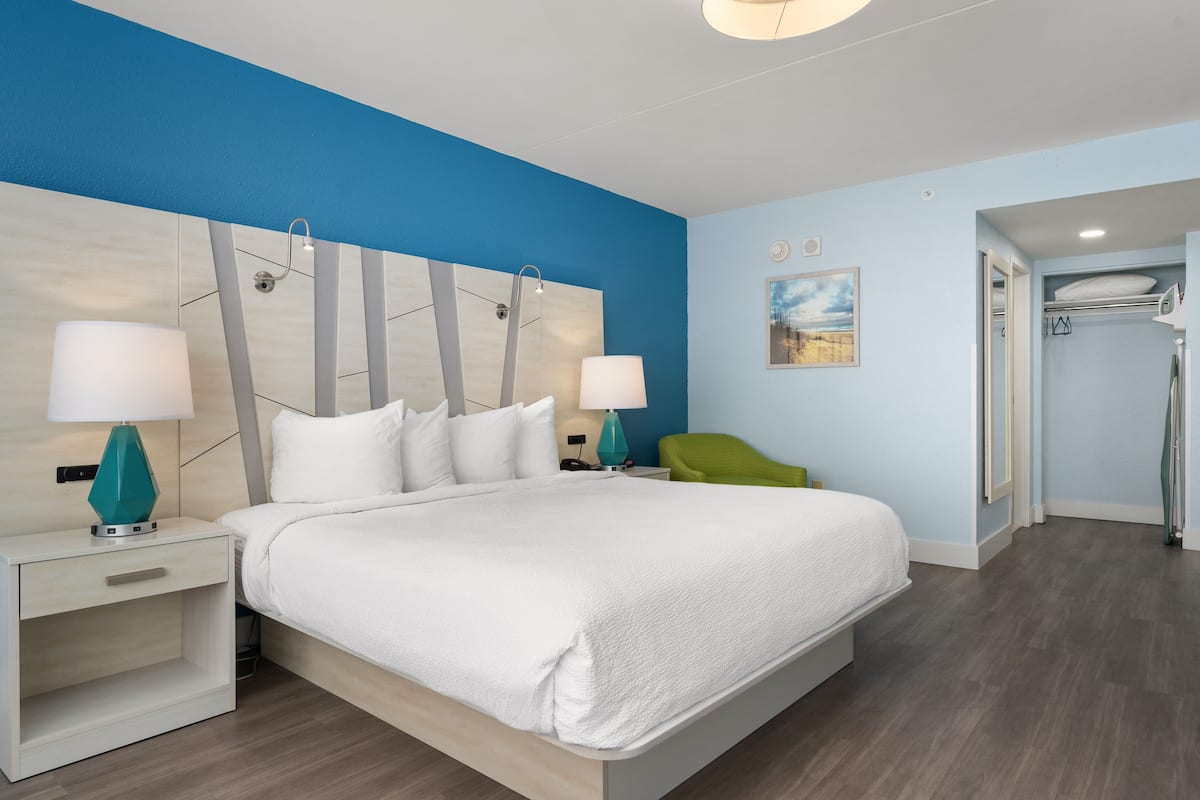 Deluxe Studio Suite, 1 King Bed (No Pets Allowed) | 1 bedroom, desk, blackout drapes, iron/ironing board