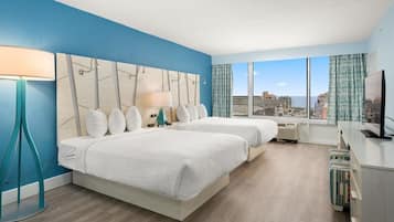 Standard Room, 2 Queen Beds (No Pets Allowed) | 1 bedroom, desk, blackout drapes, iron/ironing board