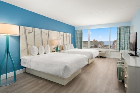 Standard Room, 2 Queen Beds (No Pets Allowed) | Desk, blackout drapes, iron/ironing board, cribs/infant beds. Fenwick Inn