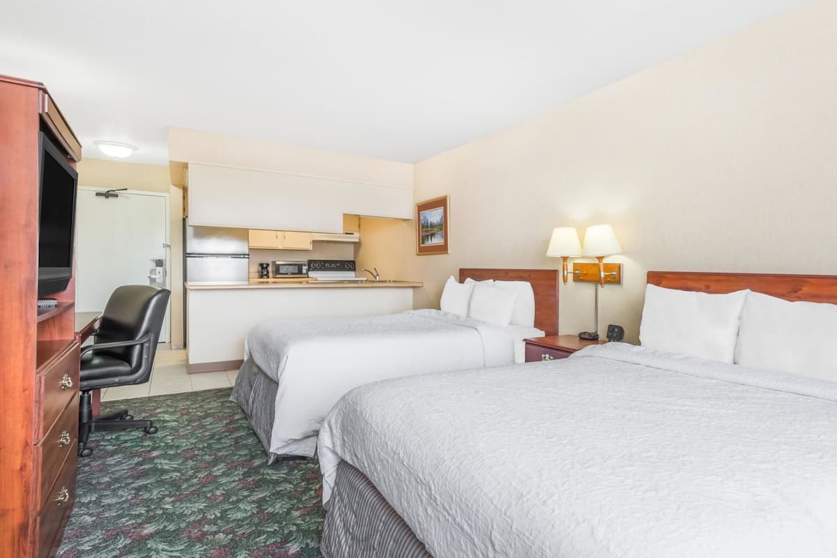 Desk, iron/ironing board, free cribs/infant beds, rollaway beds