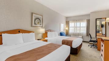 Camera Standard, 2 letti queen, accessibile ai disabili, non fumatori (Wheelchair Accessible) | Una cassaforte in camera, una scrivania, postazione laptop