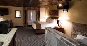 Presidential Studio Suite, Hot Tub | 1 bedroom, desk, blackout drapes, iron/ironing board
