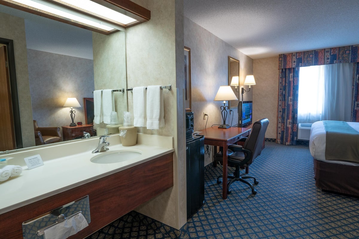 standard room, 1 king bed | desk, blackout curtains, iron/ironing board, rollaway beds