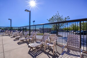 Seasonal outdoor pool