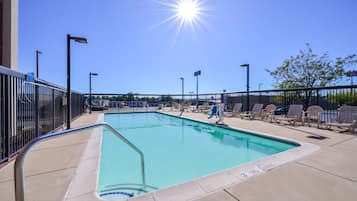 Seasonal outdoor pool