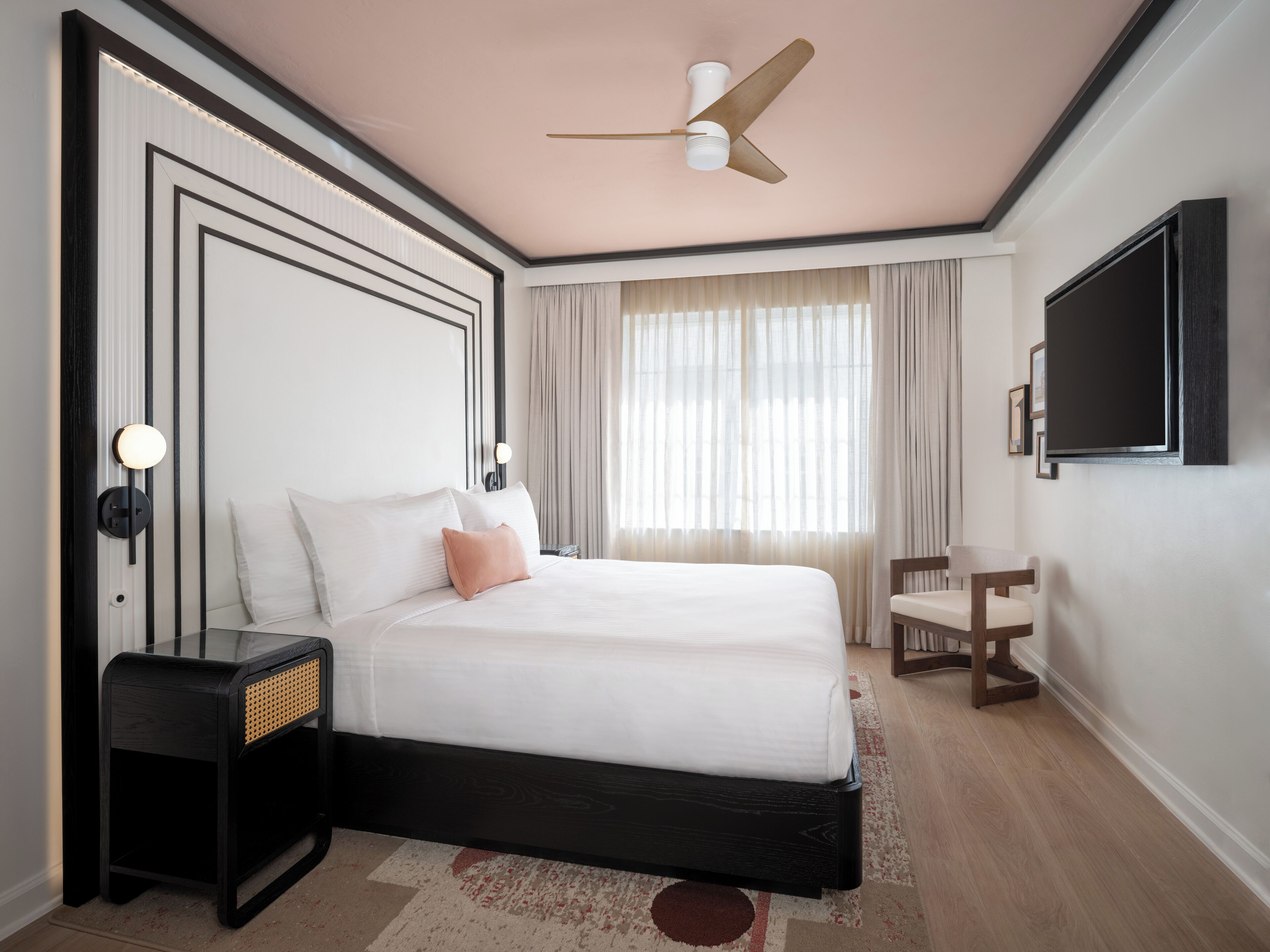Premium bedding, in-room safe, desk, soundproofing