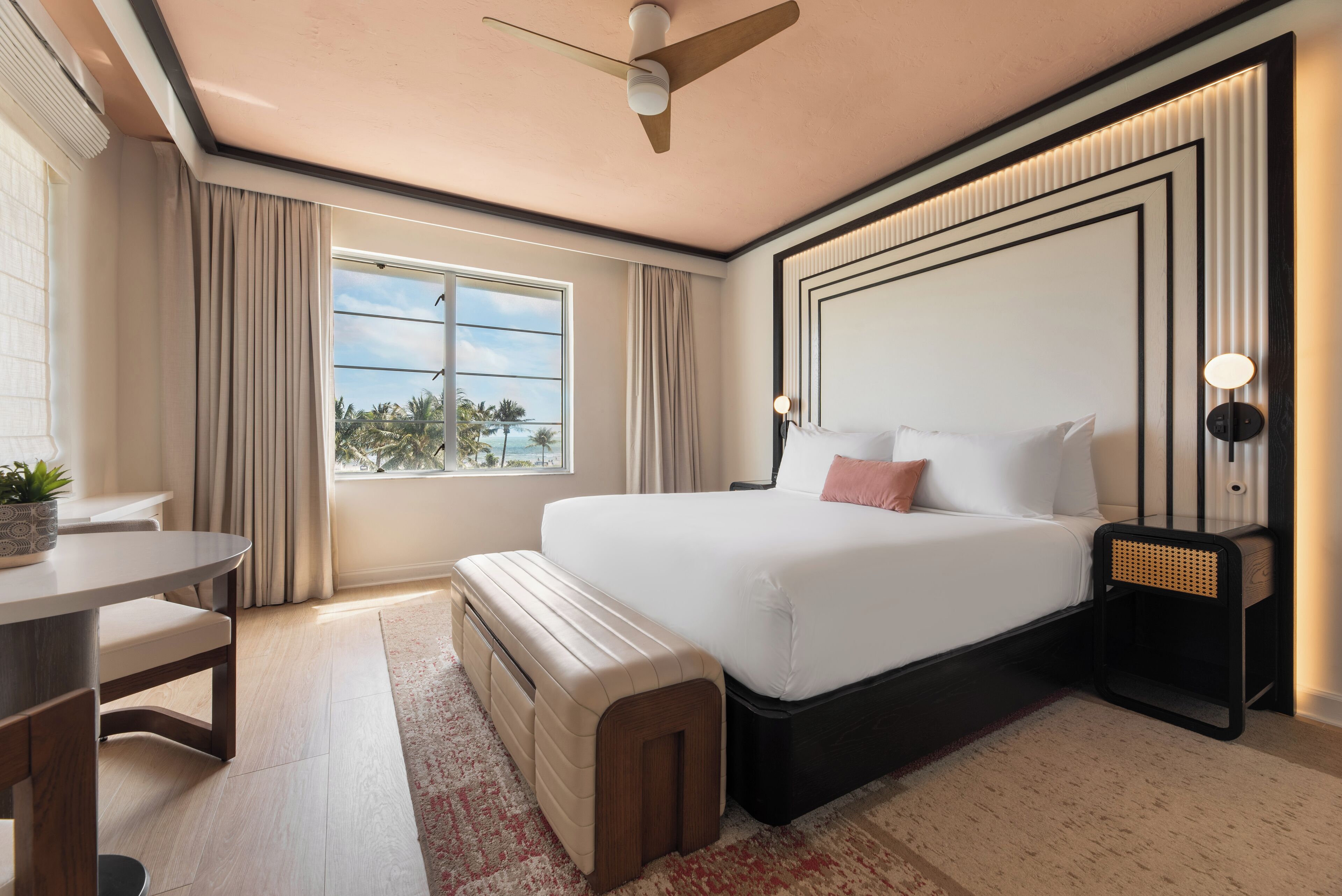 Premium bedding, in-room safe, desk, soundproofing