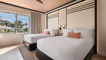 Premium bedding, in-room safe, desk, soundproofing