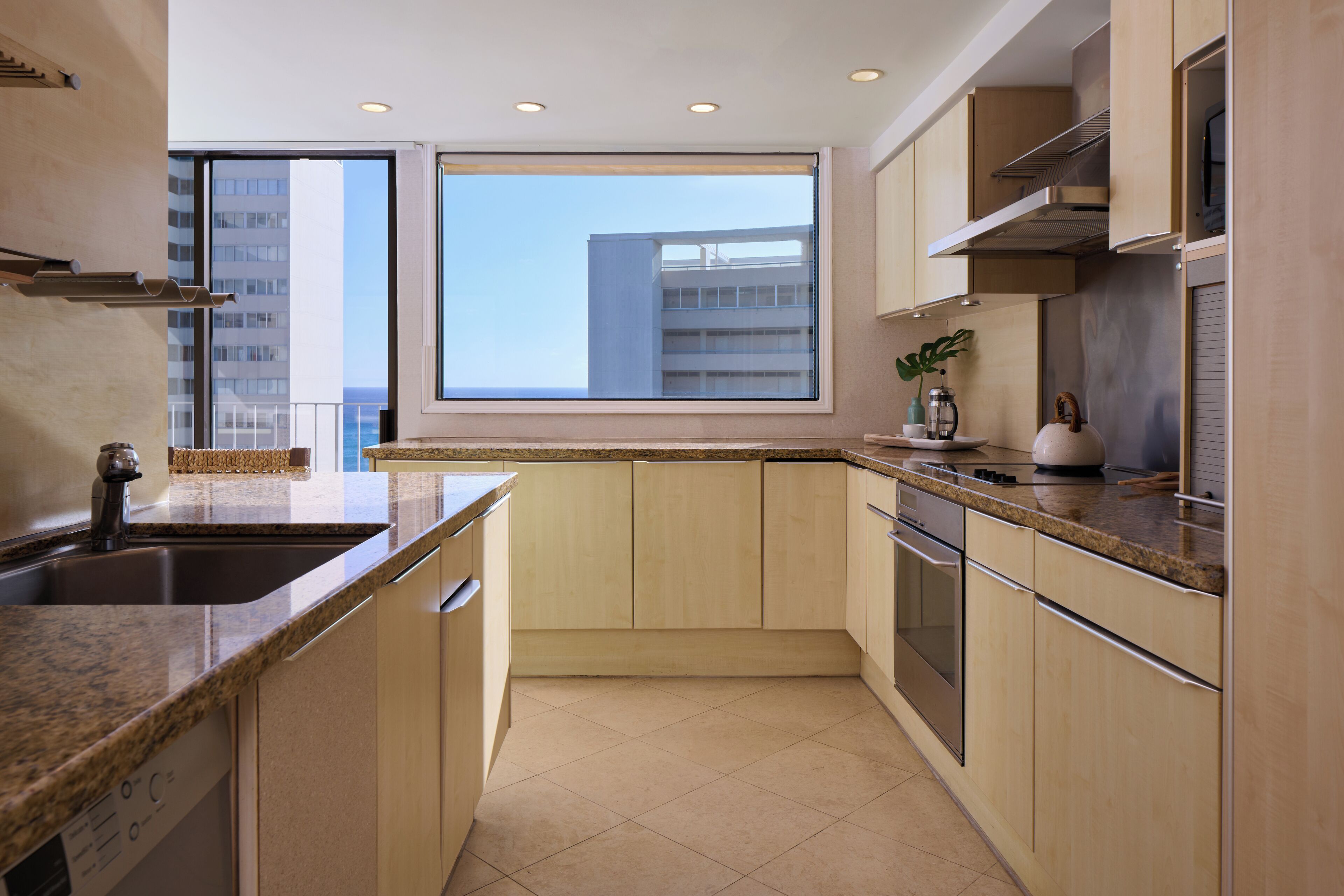 2 Bedroom Ocean View Penthouse | Private kitchen | Espresso maker, coffee/tea maker