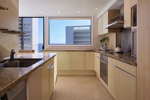 2 Bedroom Ocean View Penthouse | Private kitchen | Espresso maker, coffee/tea maker