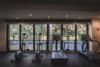 Gym at Lotus Honolulu at Diamond Head
