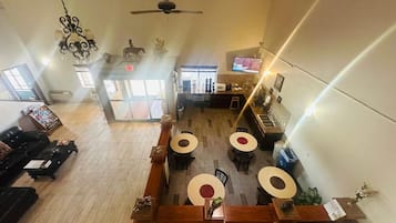 Sala de estar en el lobby