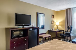 Room, 1 King Bed with Sofa bed, Non Smoking | Premium bedding, desk, soundproofing, iron/ironing board