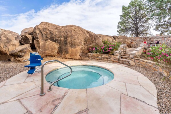 Indoor pool, seasonal outdoor pool