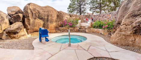 Indoor pool, seasonal outdoor pool