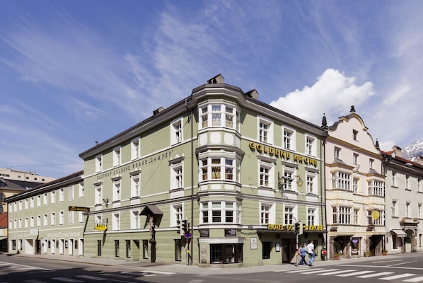 Fassade der Unterkunft