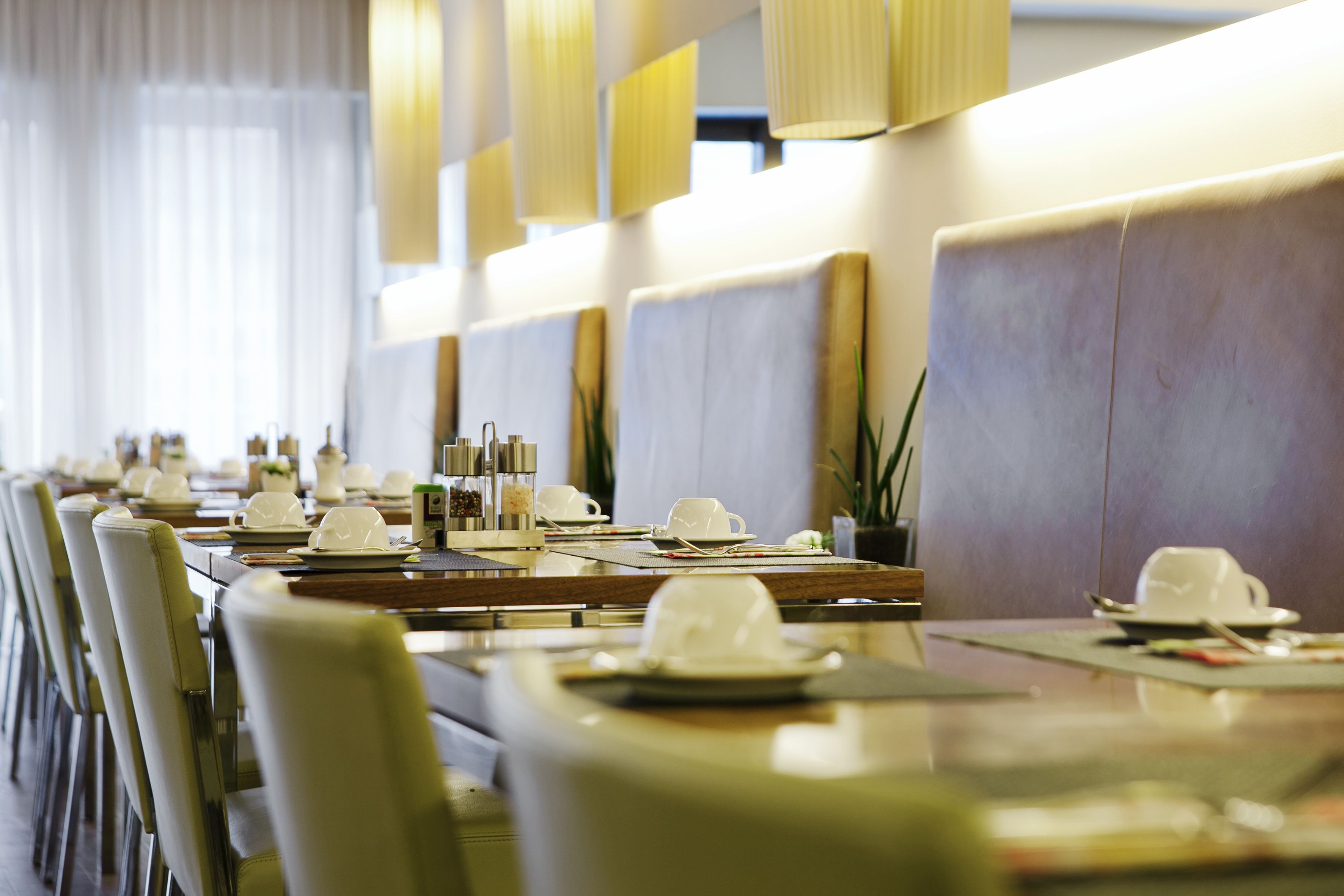 daily buffet breakfast for a fee